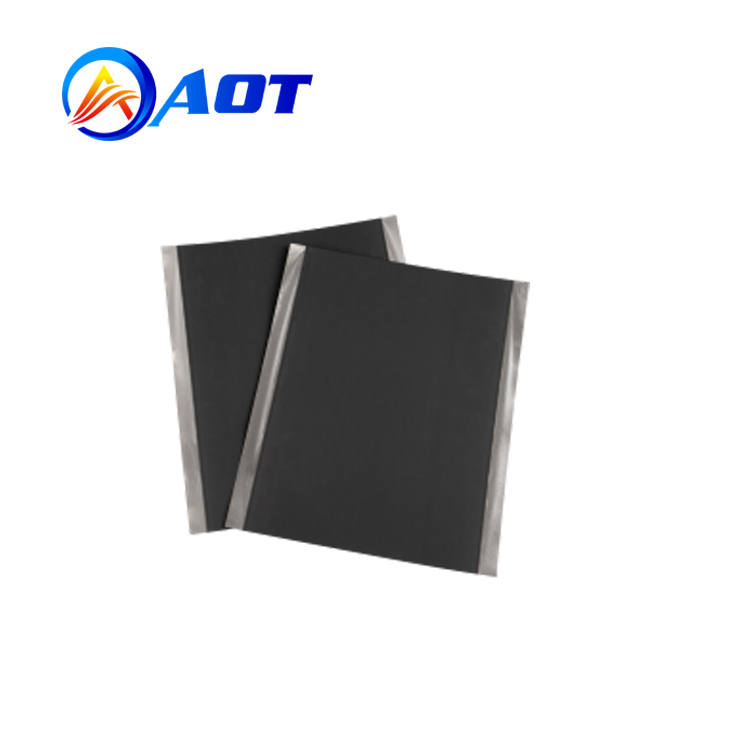 Lithium sulfur battery carbon sulfur composite positive double-sided electrode plate