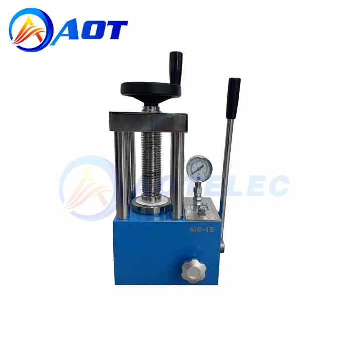 Hight Quality 15T Manual Hydraulic Press Machine For Lab Research