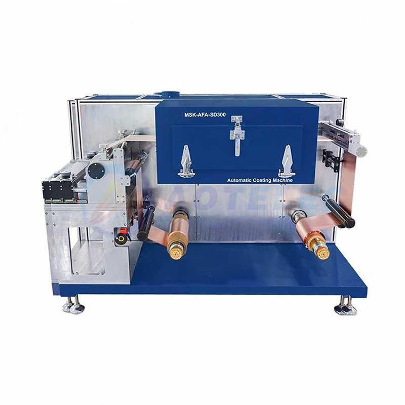 Slot die extrusion coating machine